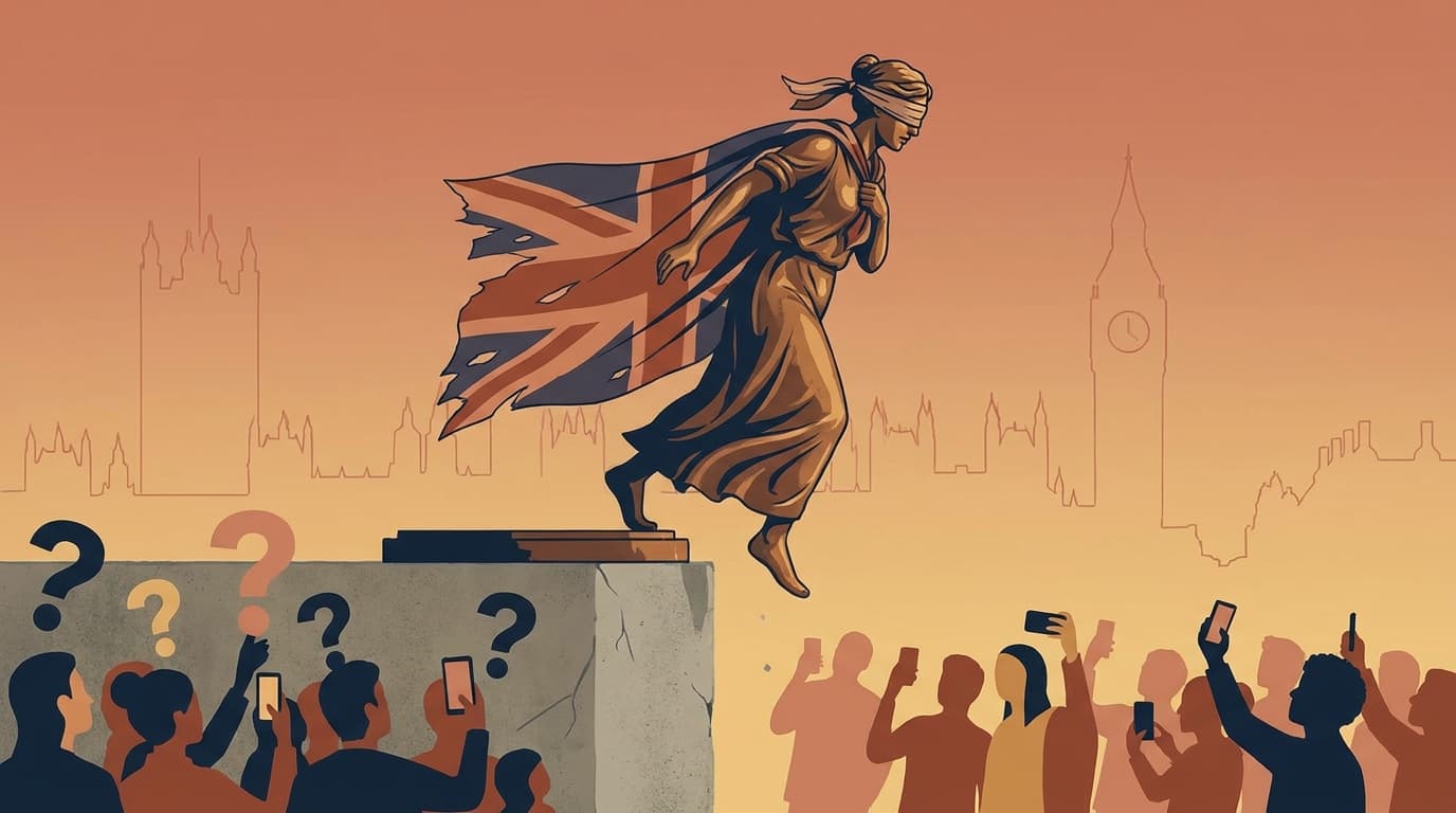 A Mystery Statue Appears in London: Is It Banksy?