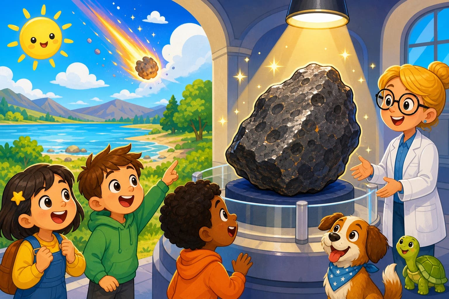 A Real Space Rock You Can See!