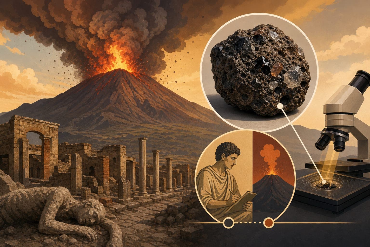 Ancient Rocks Reveal When Vesuvius Destroyed Pompeii