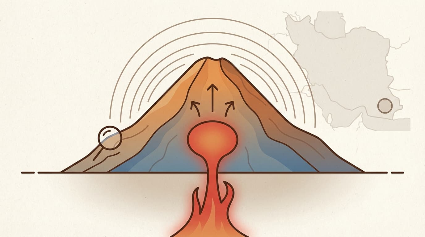 Ancient Volcano in Iran Shows Signs of Waking Up