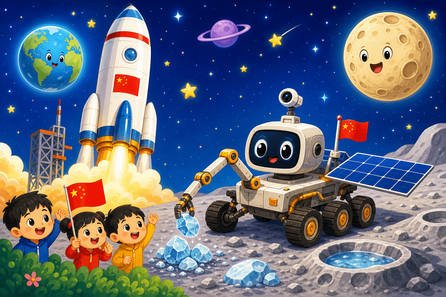 China Sends a Robot to the Moon!