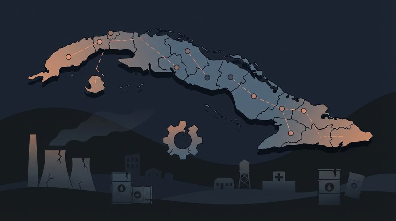 Cuba Plunged Into Darkness as National Grid Collapses Again