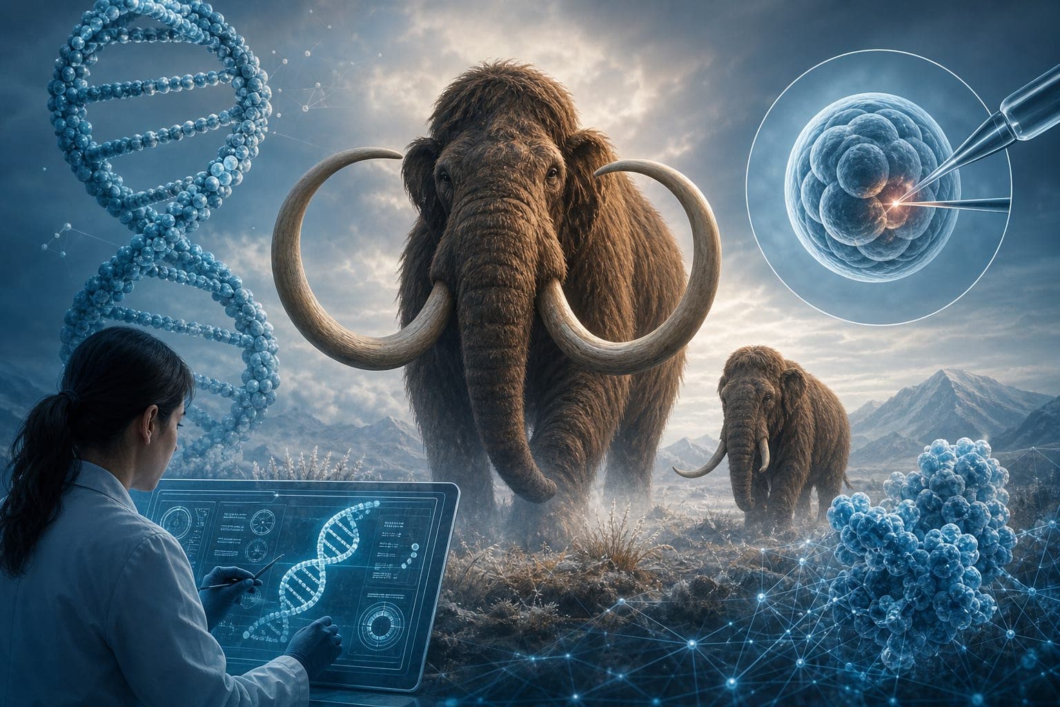 De-Extinction Delayed: AI Enlisted in Woolly Mammoth Revival