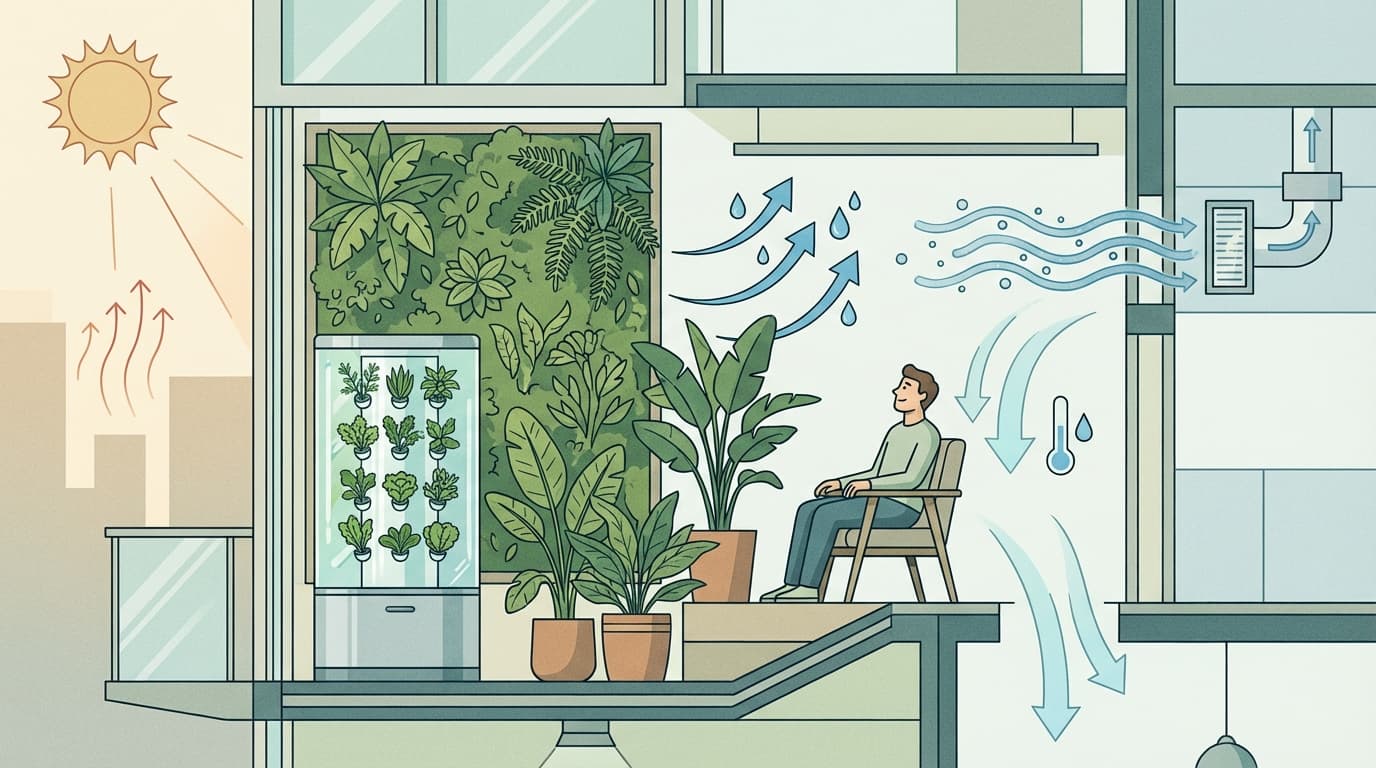 Indoor Plants Could Help Buildings Adapt to Climate Change