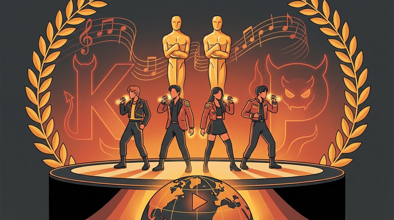 KPop Demon Hunters Makes Oscar History With Two Wins