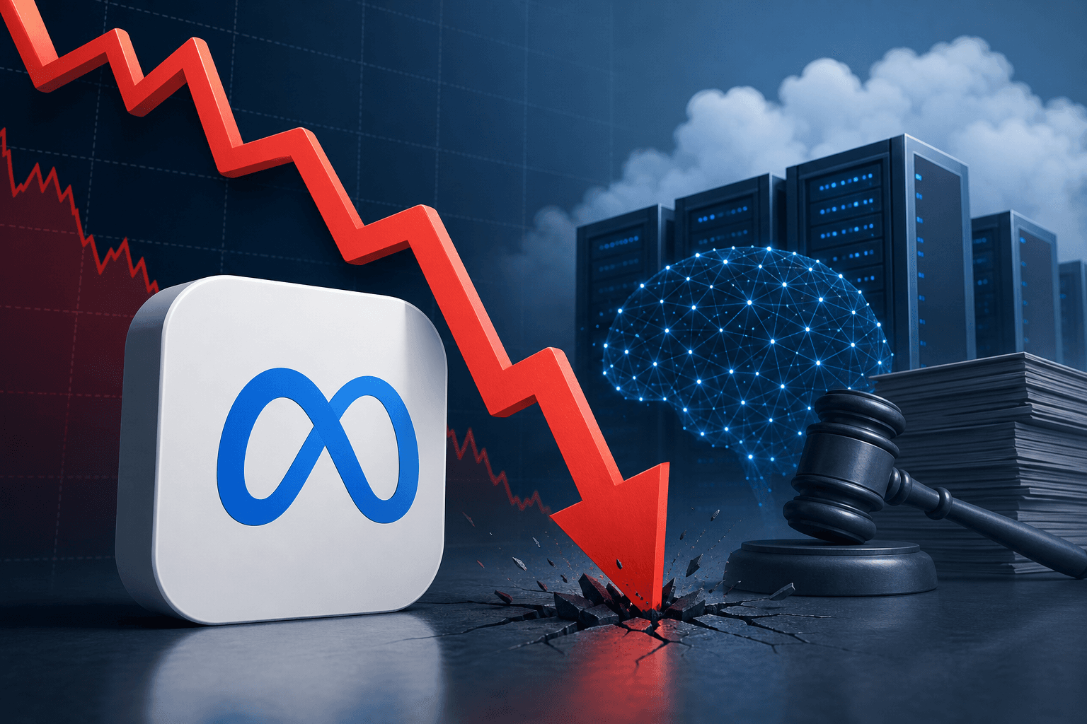 Meta Stock Drops Nine Percent After Earnings Miss