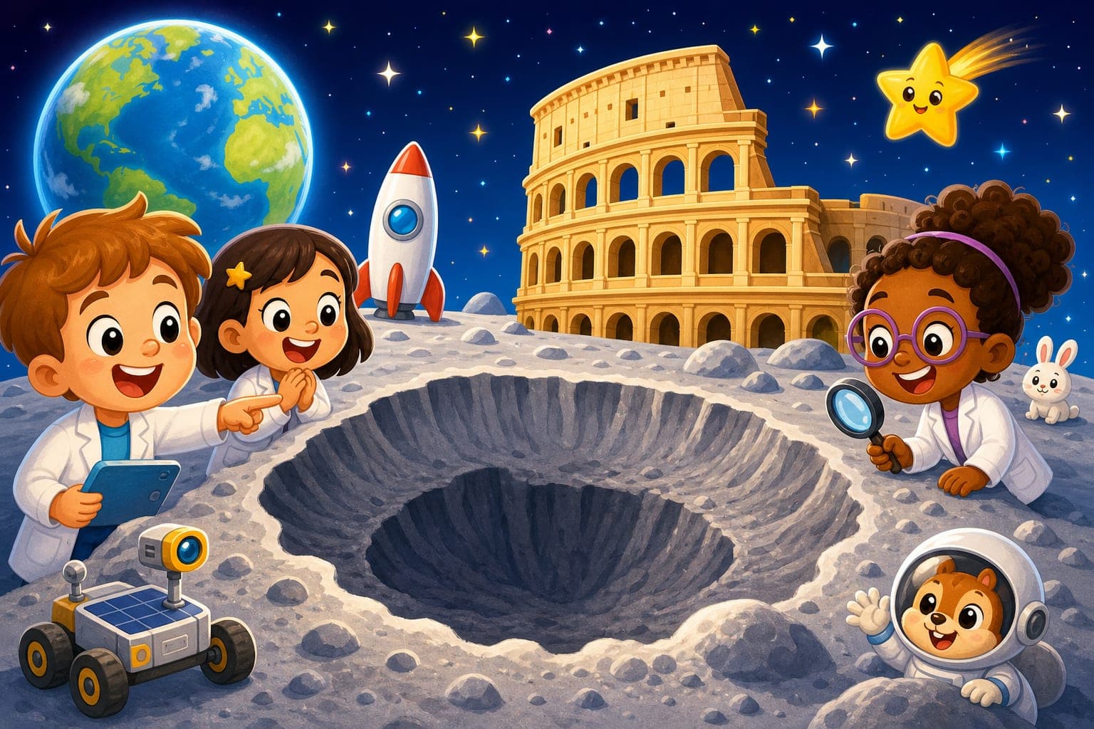 NASA Found a Giant New Hole on the Moon!