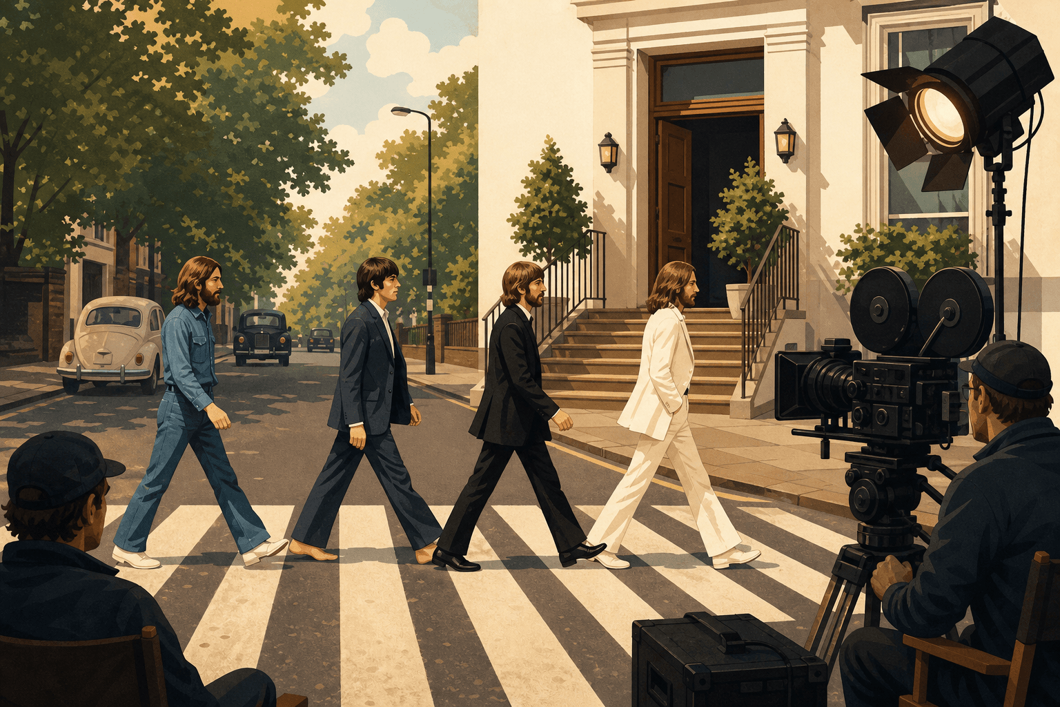 New Beatles Movies Are Filming at Abbey Road Studios