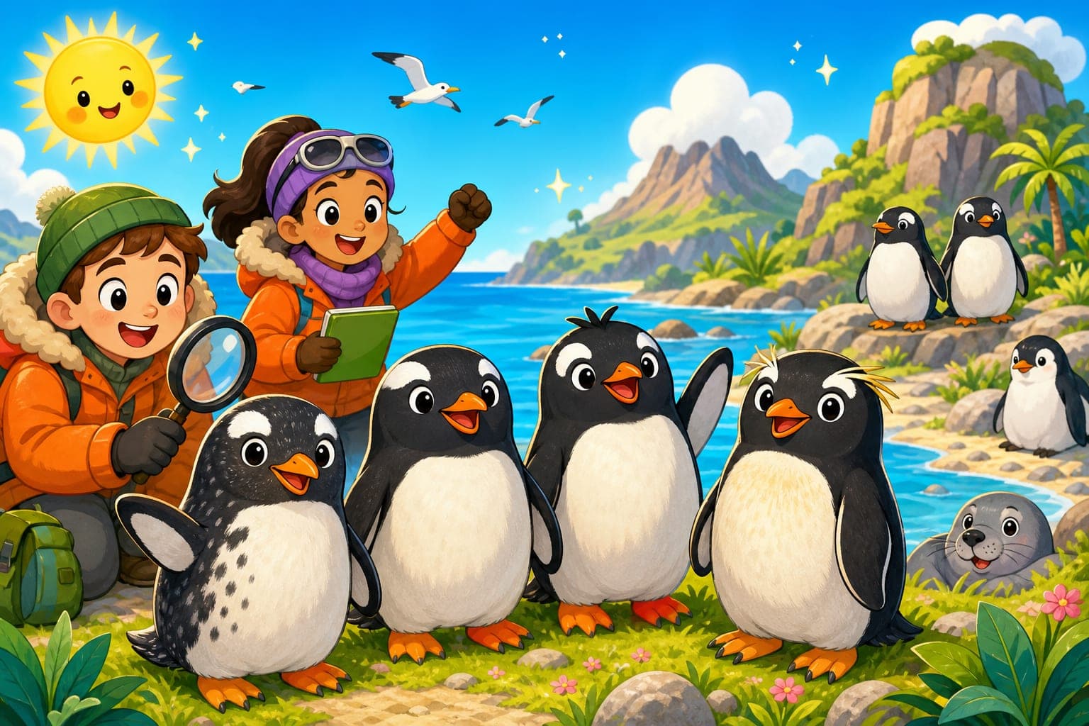 New Penguin Friends Found on a Secret Island!