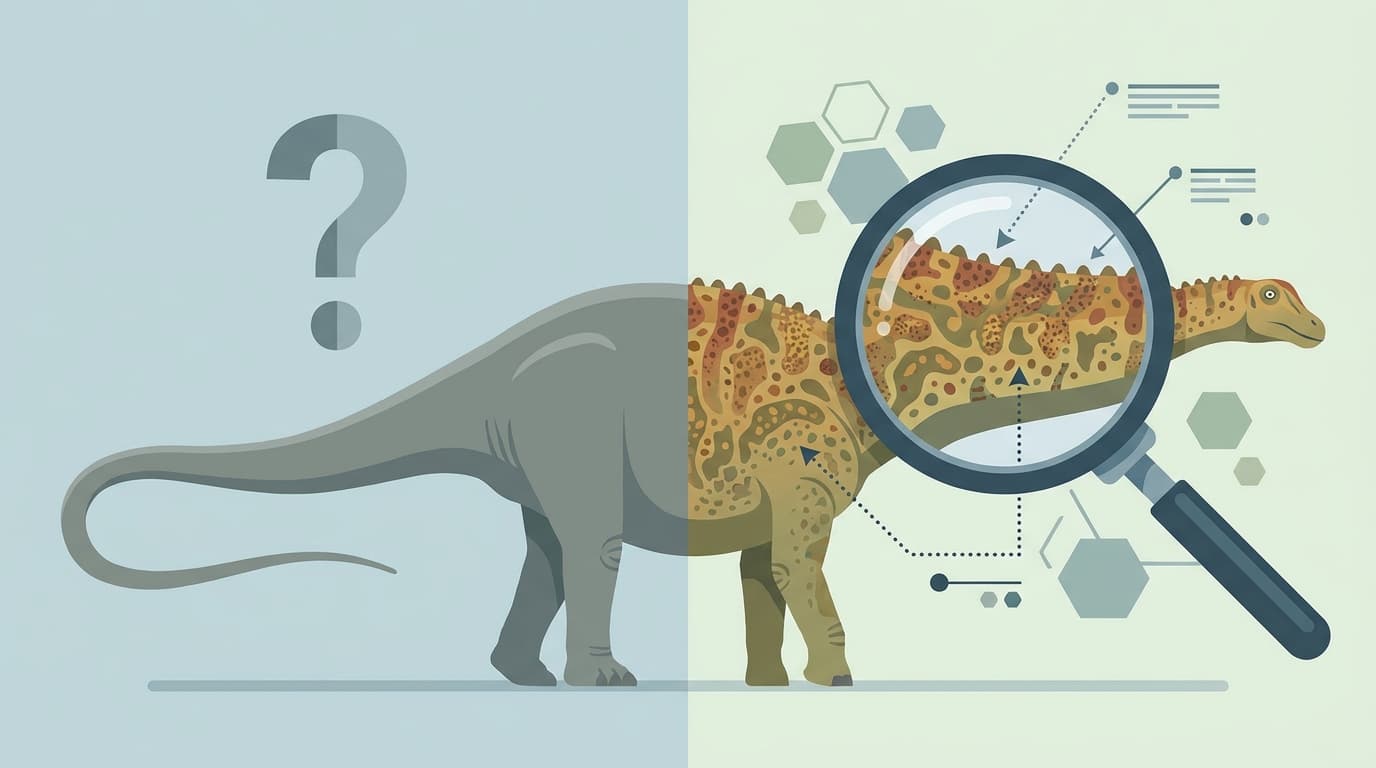New Study Reveals Color Patterns of Dinosaur Skin
