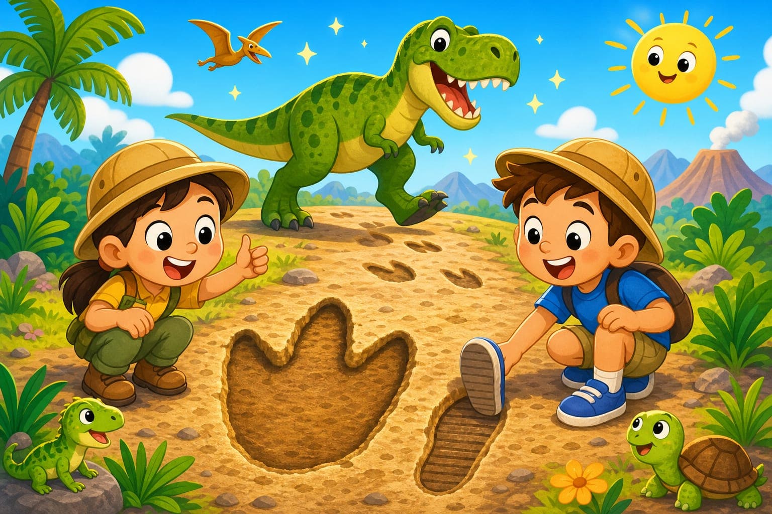 T. Rex Footprints Are the Same Size as Ours!