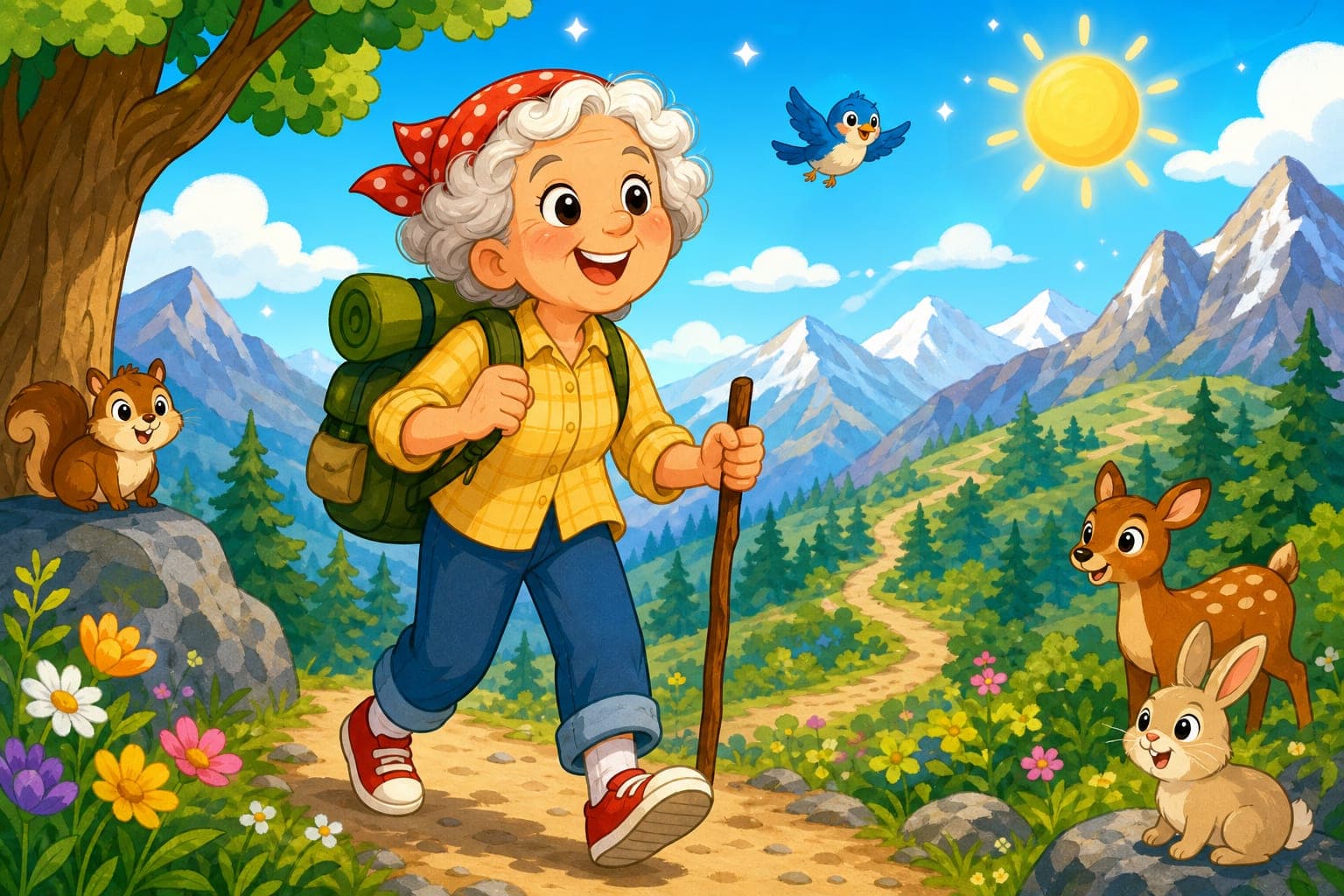 The Amazing Grandma Who Hiked 2,000 Miles!