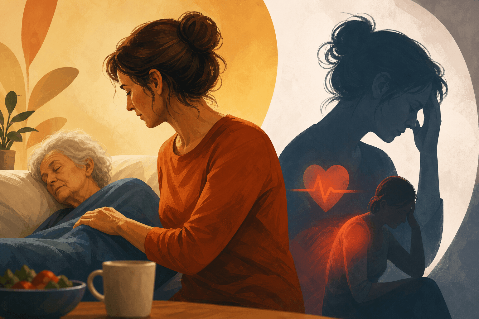 The Hidden Health Cost of Caring for Others