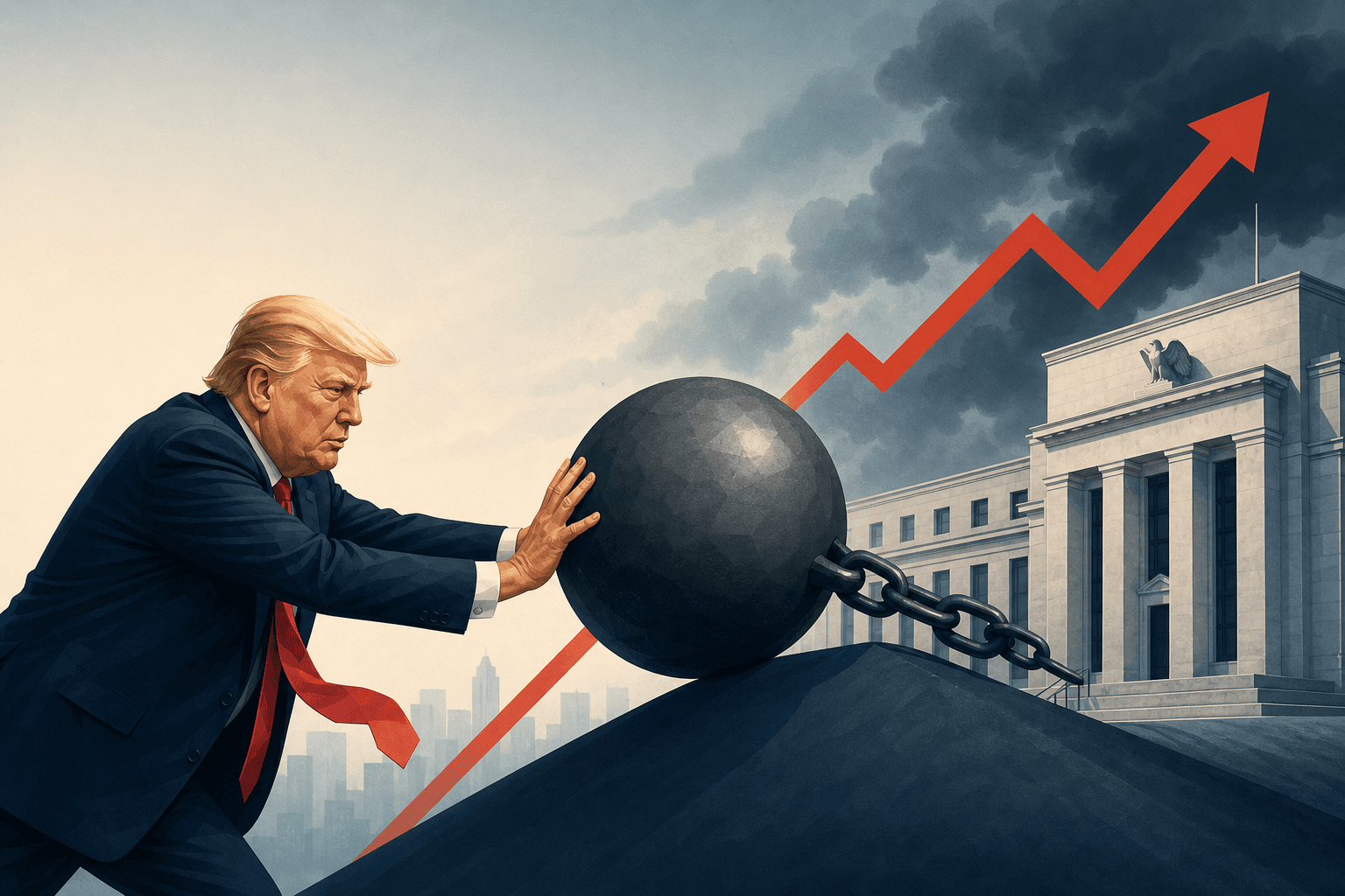 Trump's Push for Rate Cuts Falters as Borrowing Costs Climb