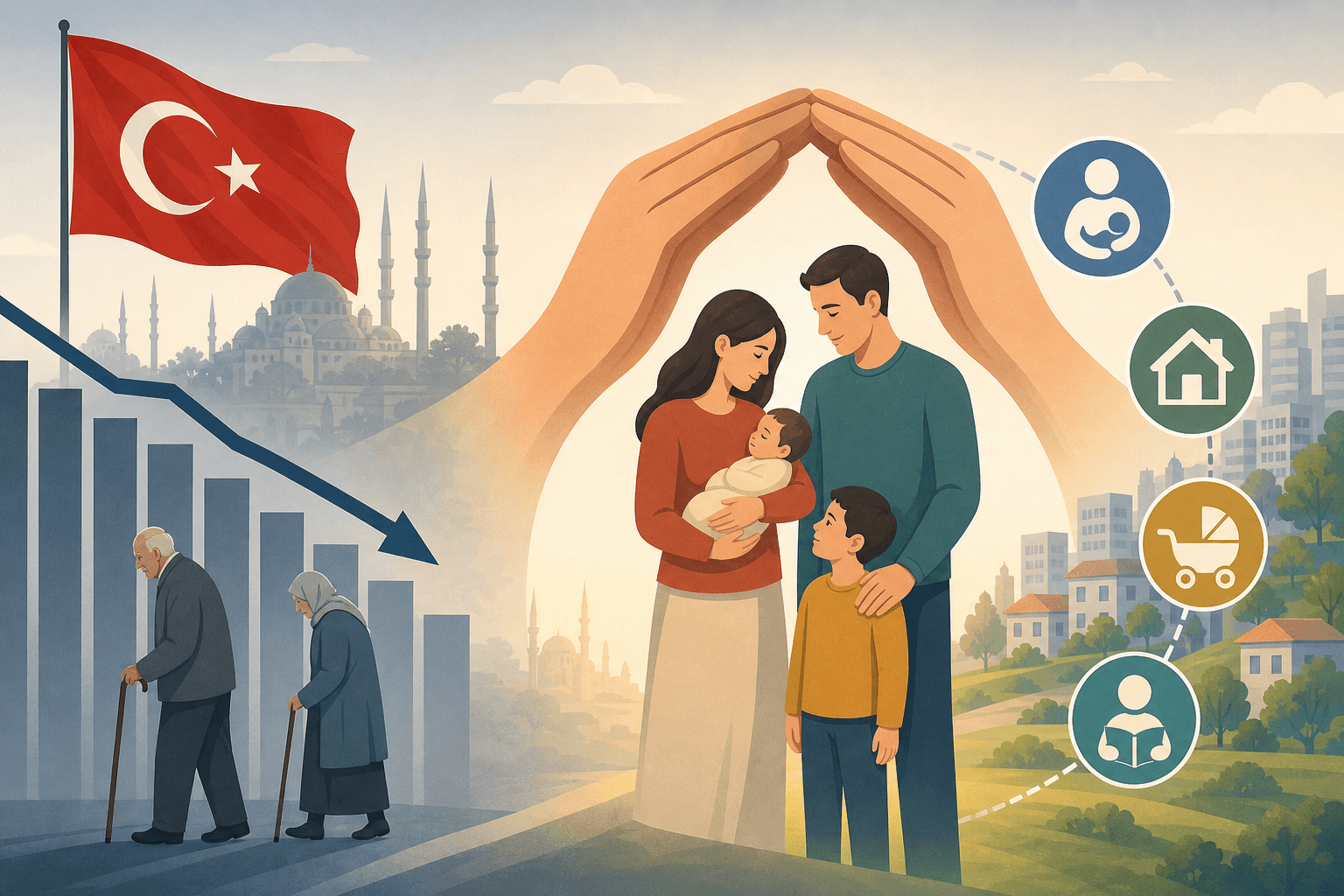 Turkey Confronts Demographic Shift With New Family Policies
