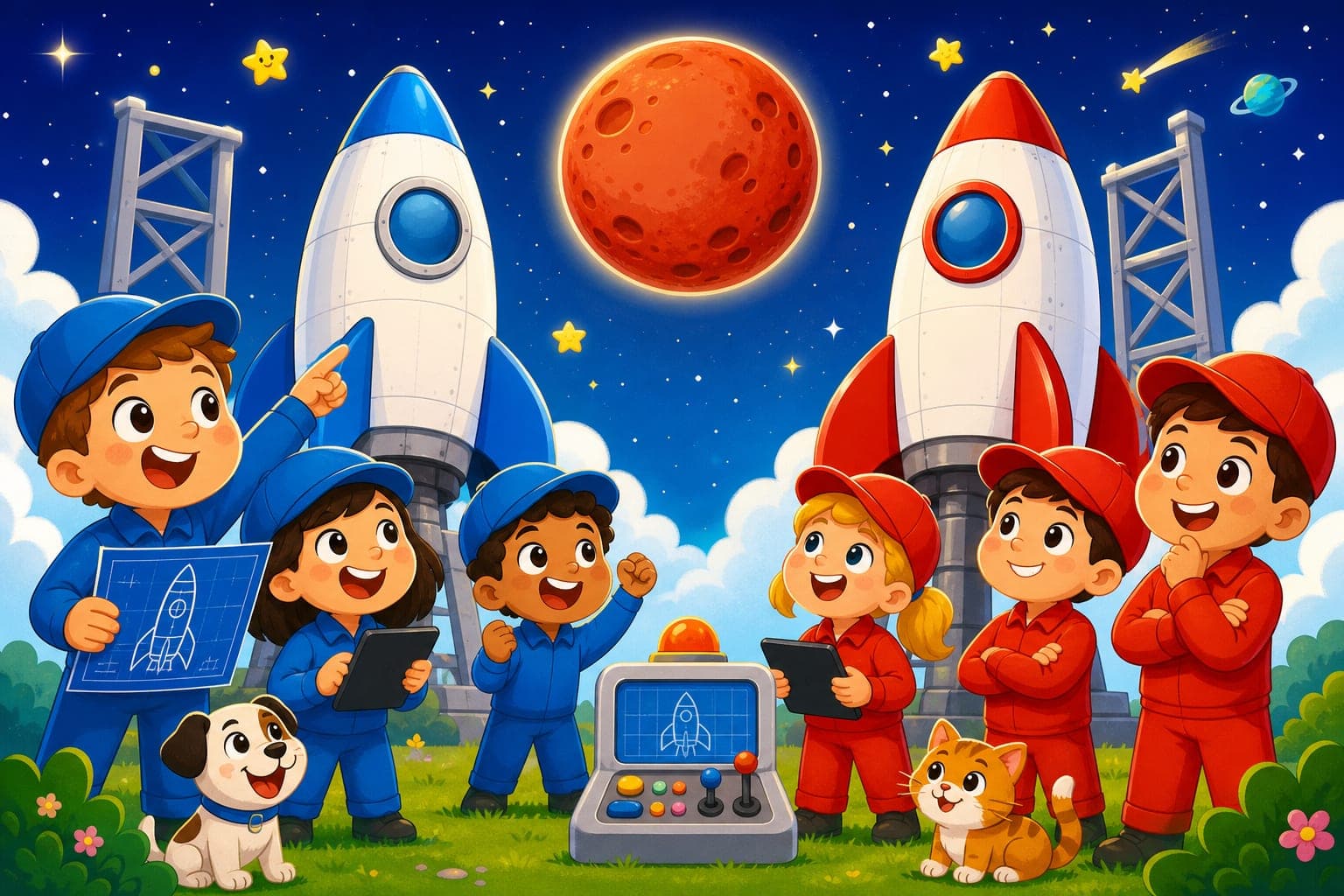 Two Space Companies Want to Go to Mars!