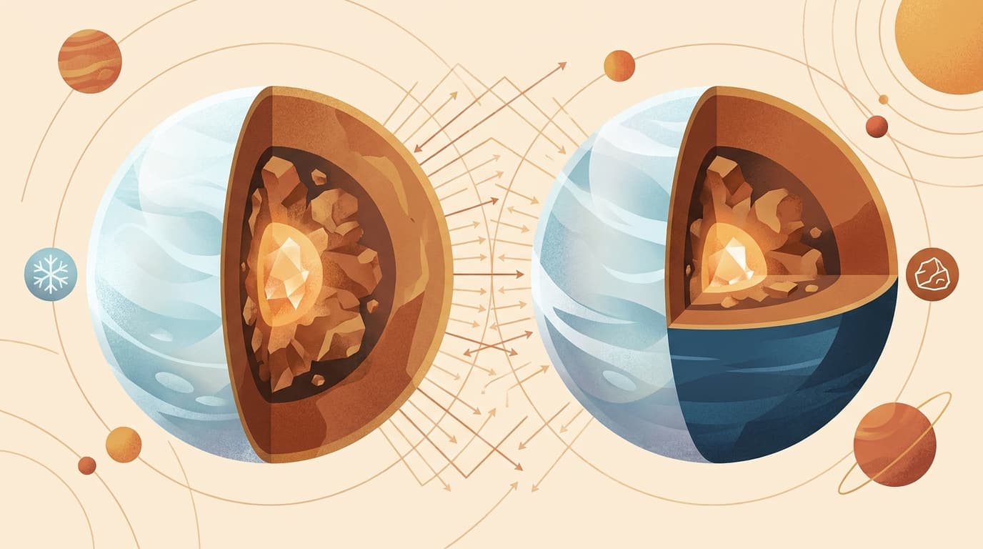 Uranus and Neptune Might Be Full of Rocks
