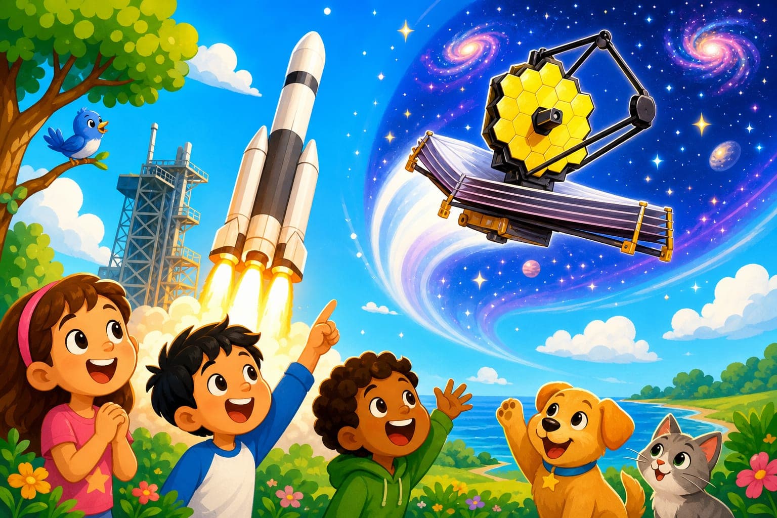 A Big New Space Telescope Is Flying Today!