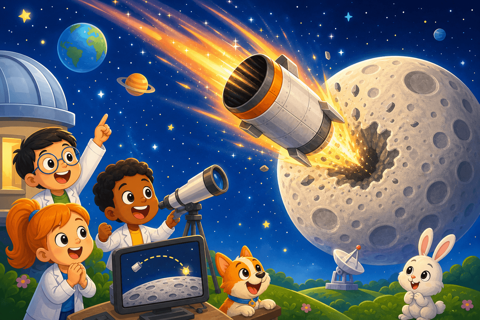 A Big Rocket Part Will Hit the Moon!