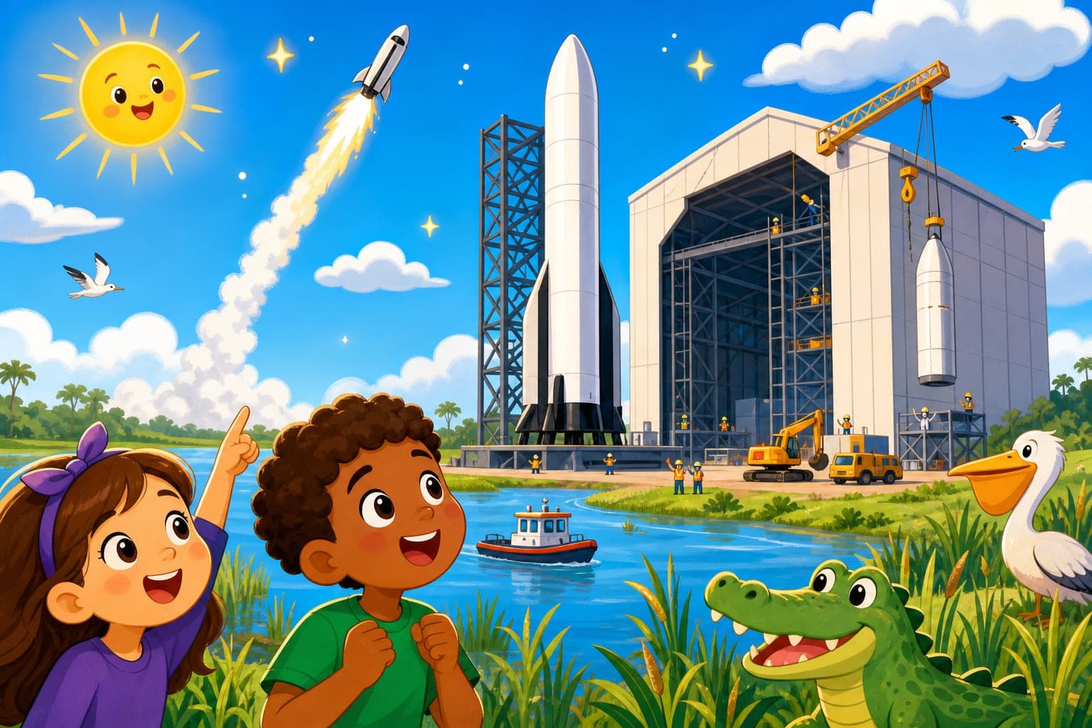 A Giant New Rocket Home in Louisiana!