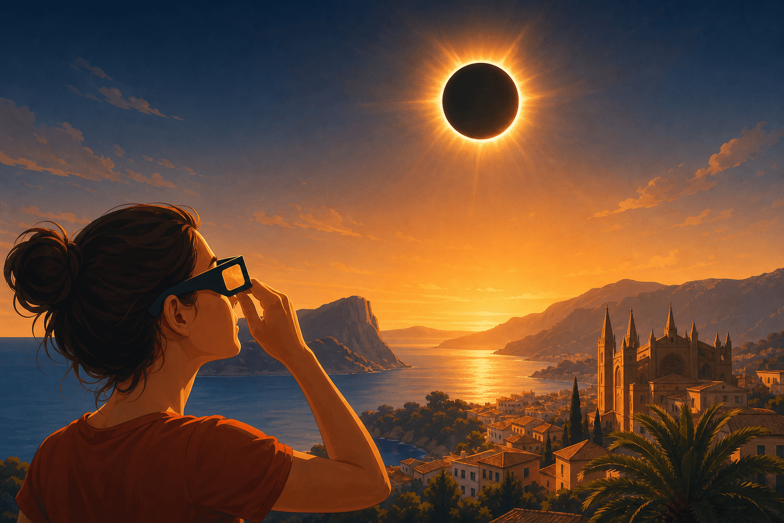 A Total Solar Eclipse Is Coming to Mallorca