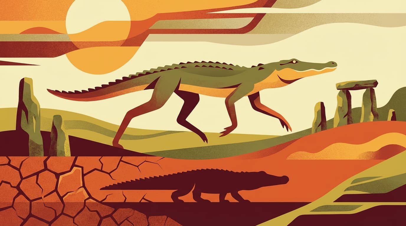 Ancient Crocodile That Could Run Like a Dog Found in England