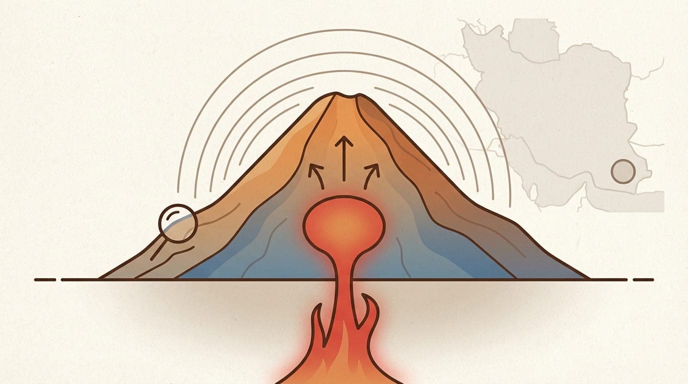 Ancient Volcano in Iran Shows Signs of Waking Up