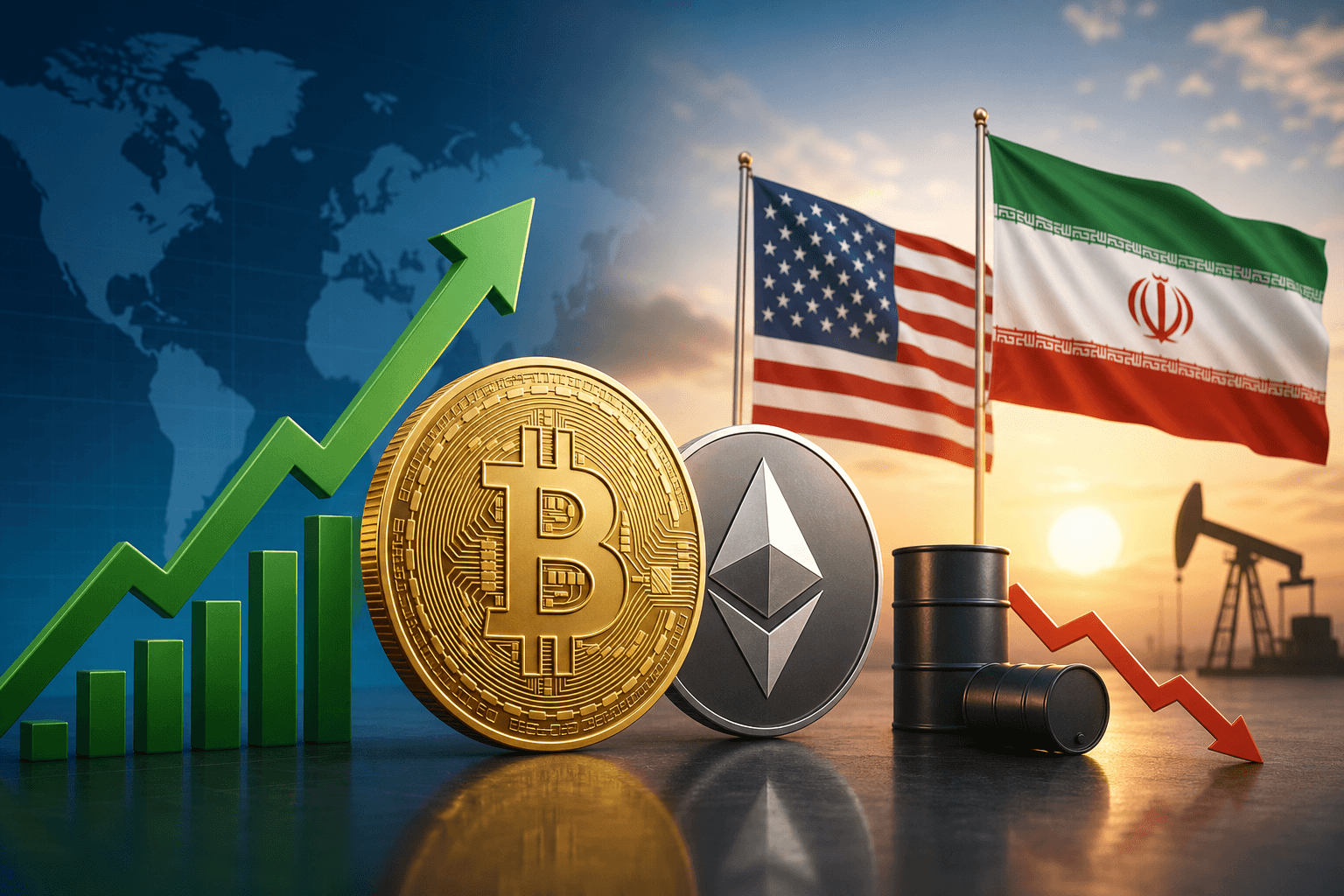 Bitcoin Reclaims $65,000 as Geopolitical Calm Eases Oil Markets