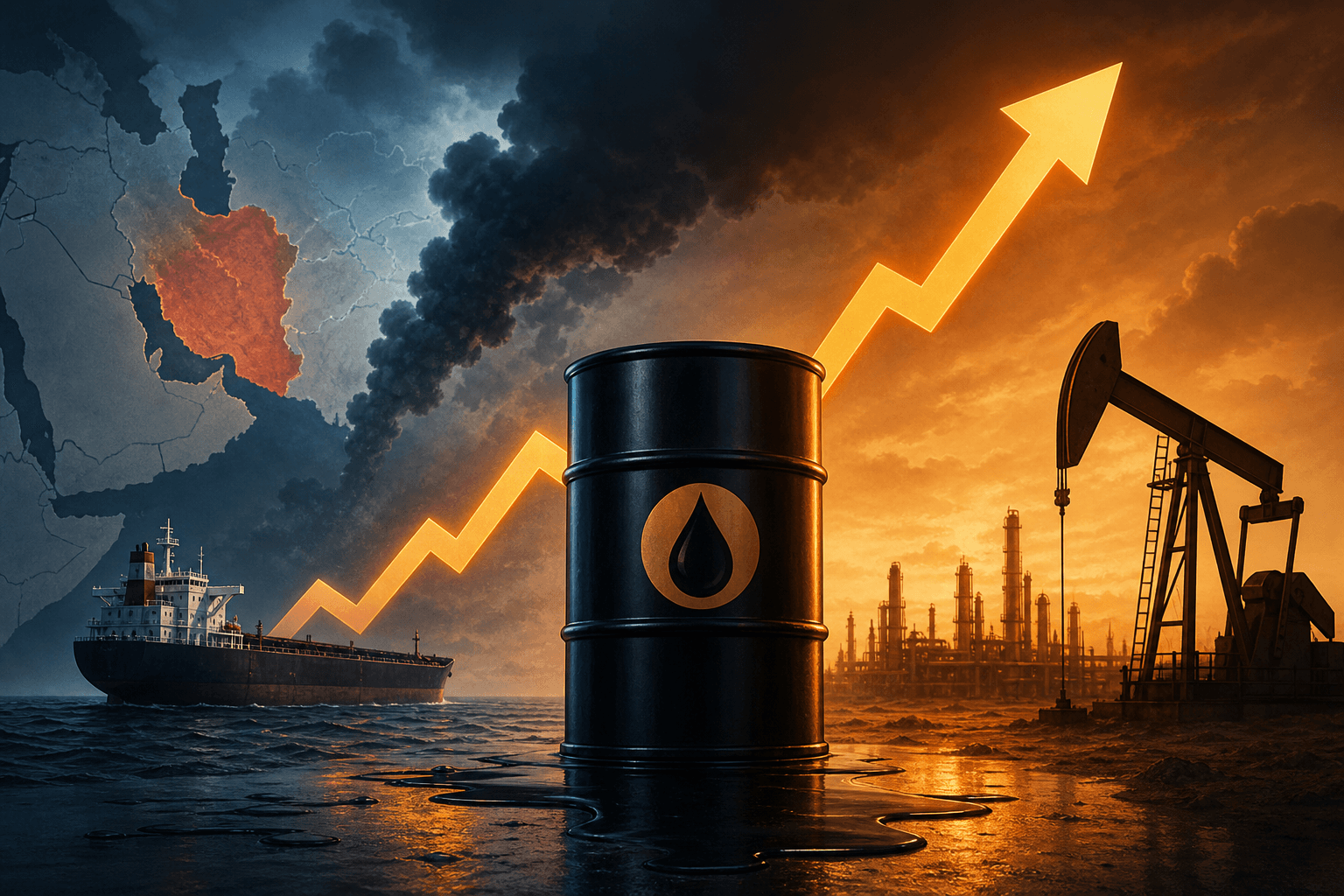 Brent Crude Surges Amid Geopolitical Turmoil and Supply Uncertainty