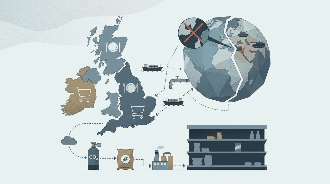 Britain Braces for Food Shortages as Geopolitical Conflict Disrupts Supply Chains