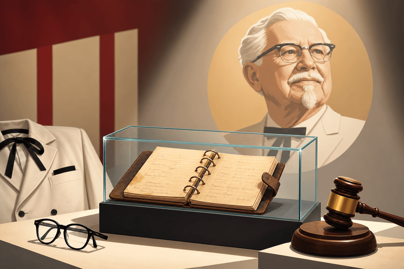 Colonel Sanders Memorabilia Auction Reveals the Enduring Value of Founder Identity