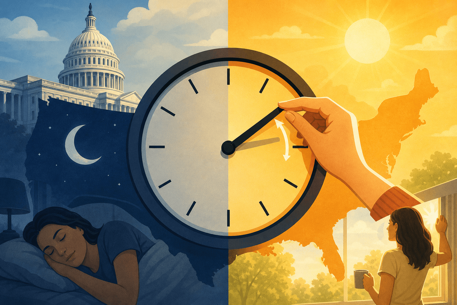 Could America Stop Changing Its Clocks Forever?
