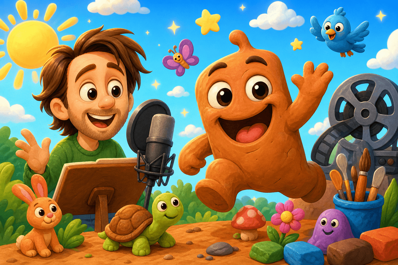 Disney Has a Fun New Movie Called Clay!