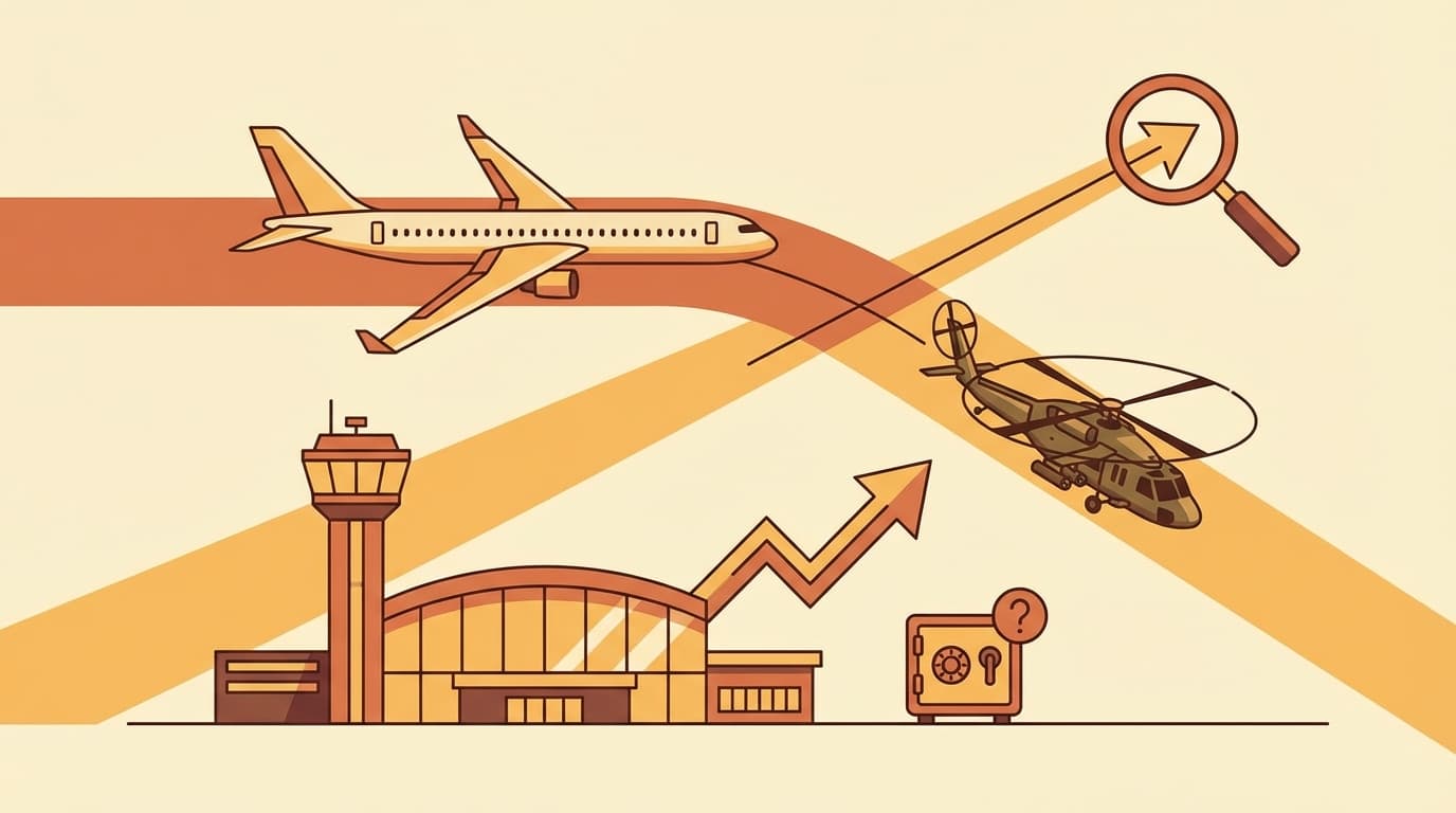 FAA Investigates Alarming Close Call Between Passenger Jet and Military Helicopter