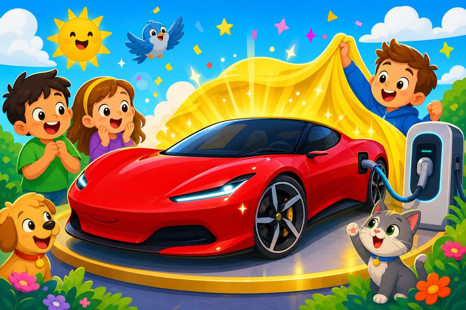 Ferrari Makes Its First Electric Car Ever!