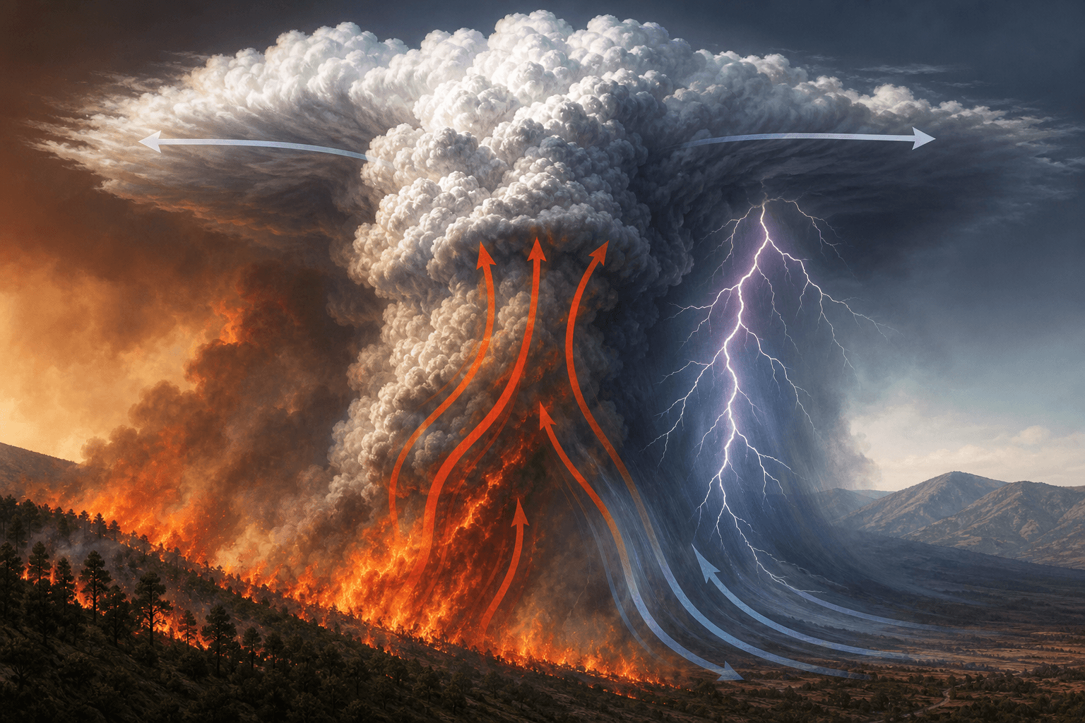 Fire Clouds: How Wildfires Create Their Own Devastating Weather