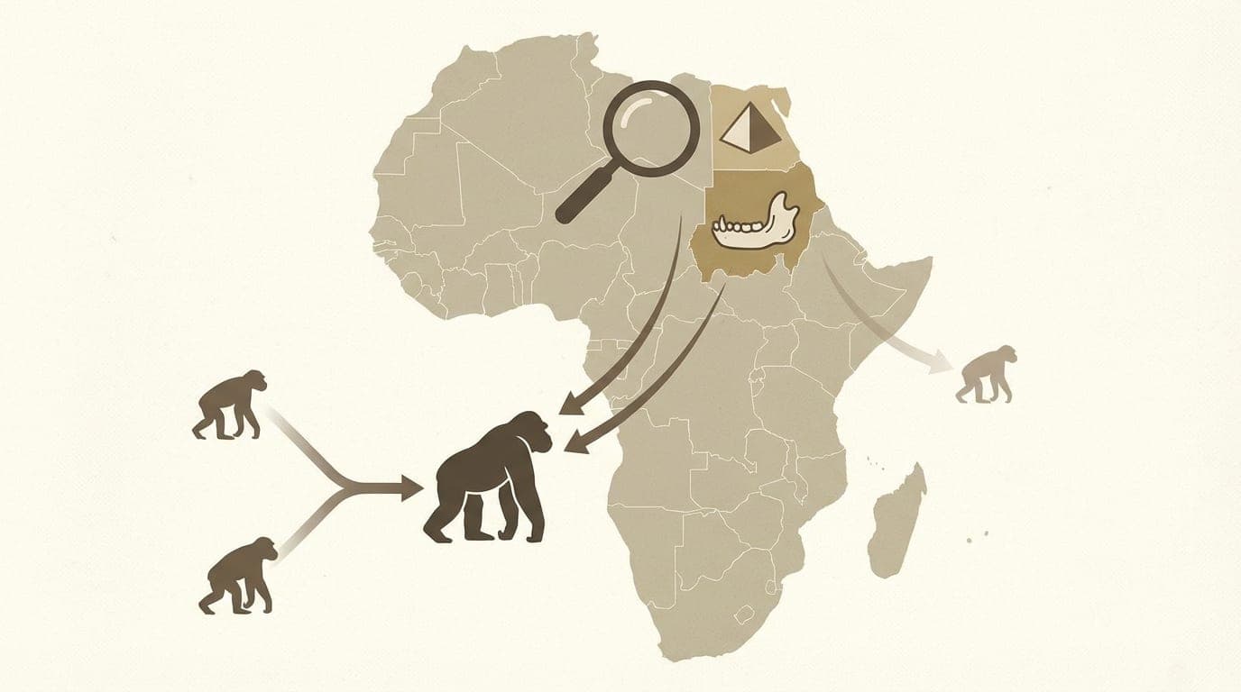 Fossil Discovery in Egypt Challenges Prevailing Theories on Ape Origins