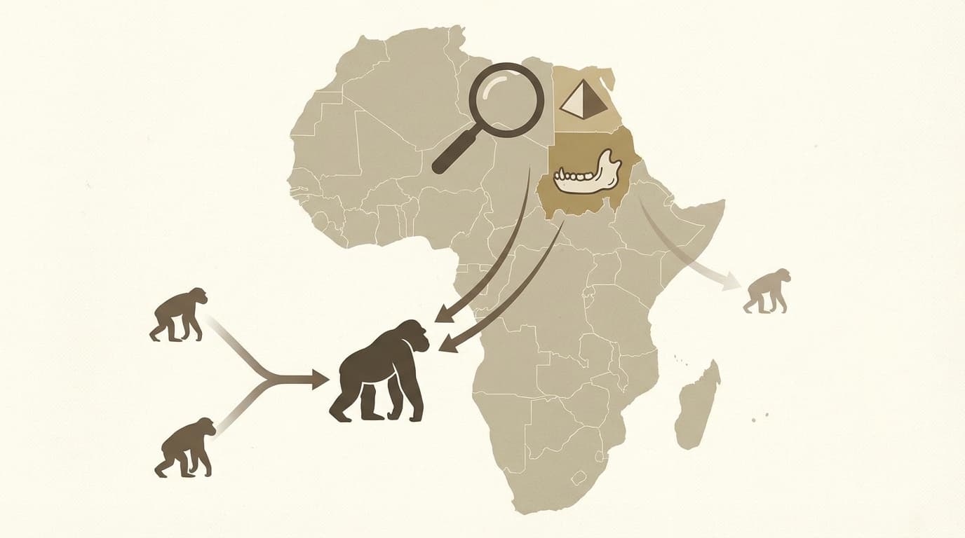 Fossil Discovery in Egypt Challenges Prevailing Theories on Ape Origins