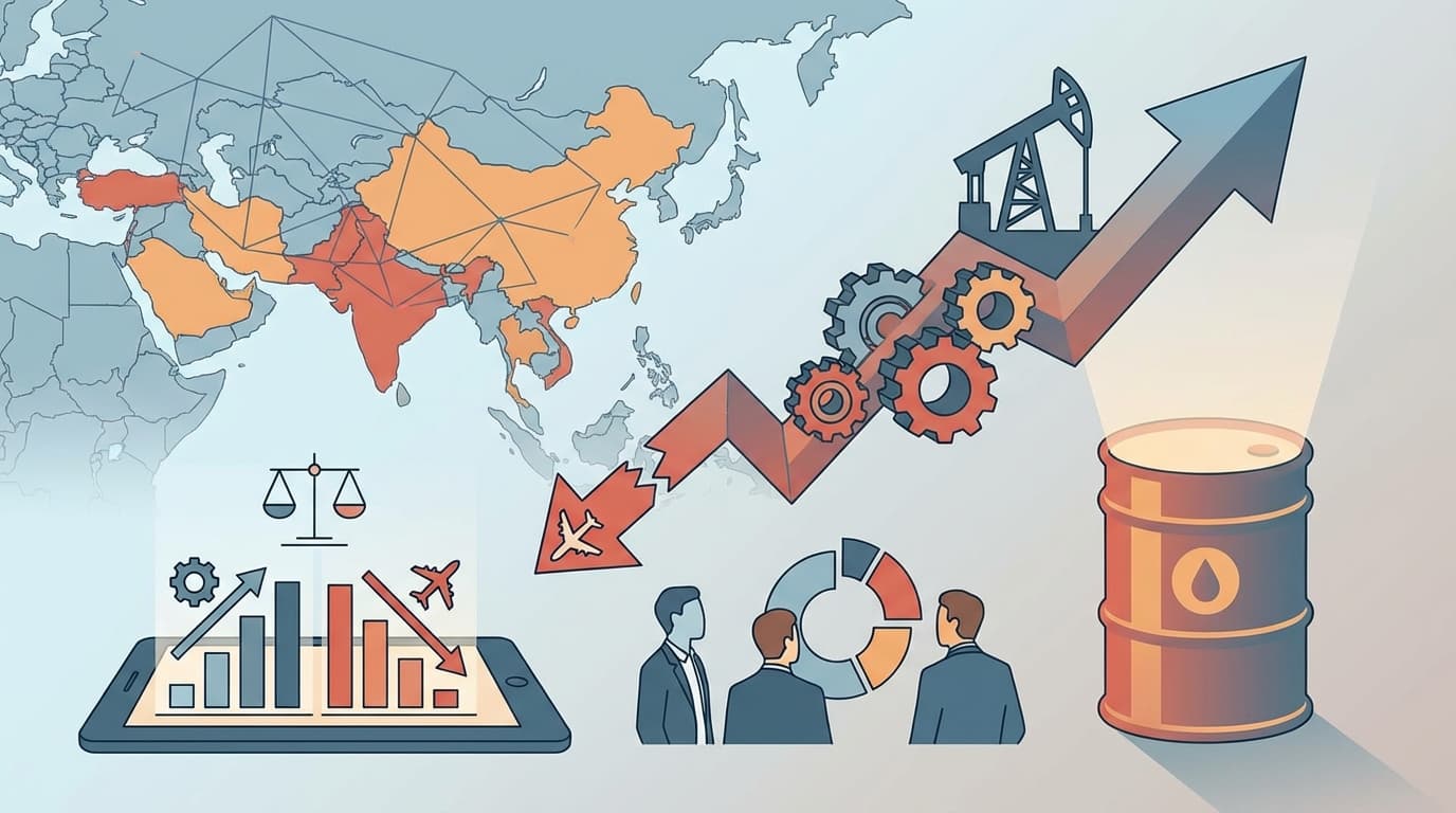 Geopolitical Turmoil Reshapes Asian Portfolios as Oil Surges