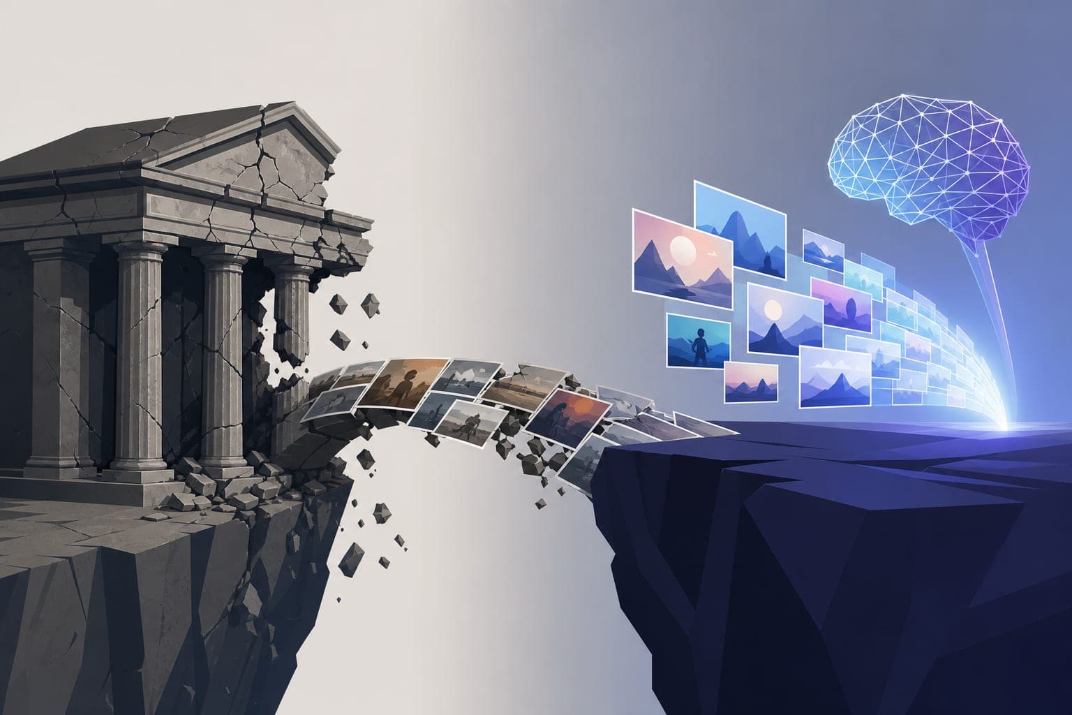 Getty Images Faces Bankruptcy as AI Reshapes Visual Content Industry