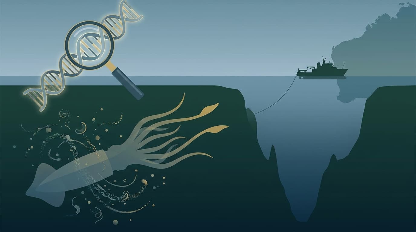 Giant Squid Detected in Western Australian Waters Through DNA Study