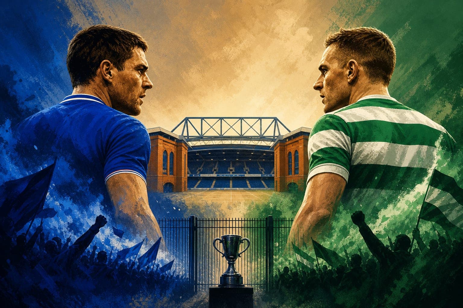 Glasgow's Fiercest Football Rivalry Returns for a Cup Battle