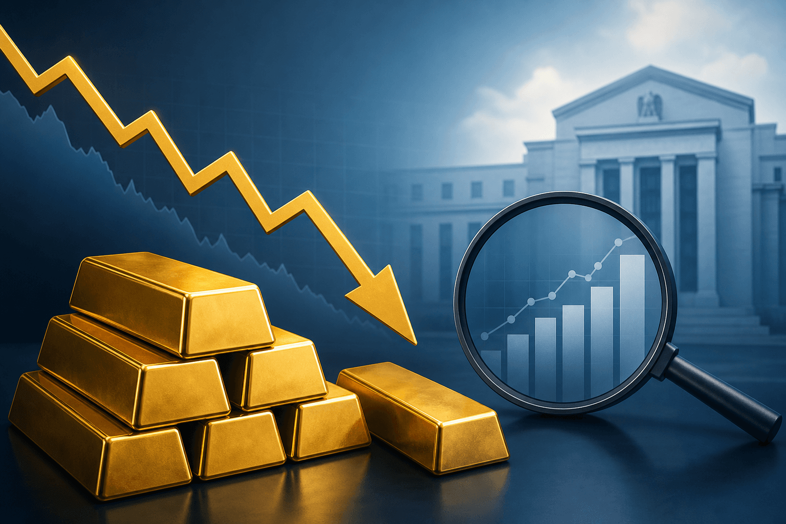 Gold Prices Drop as Investors Take Profits Before US Inflation Data