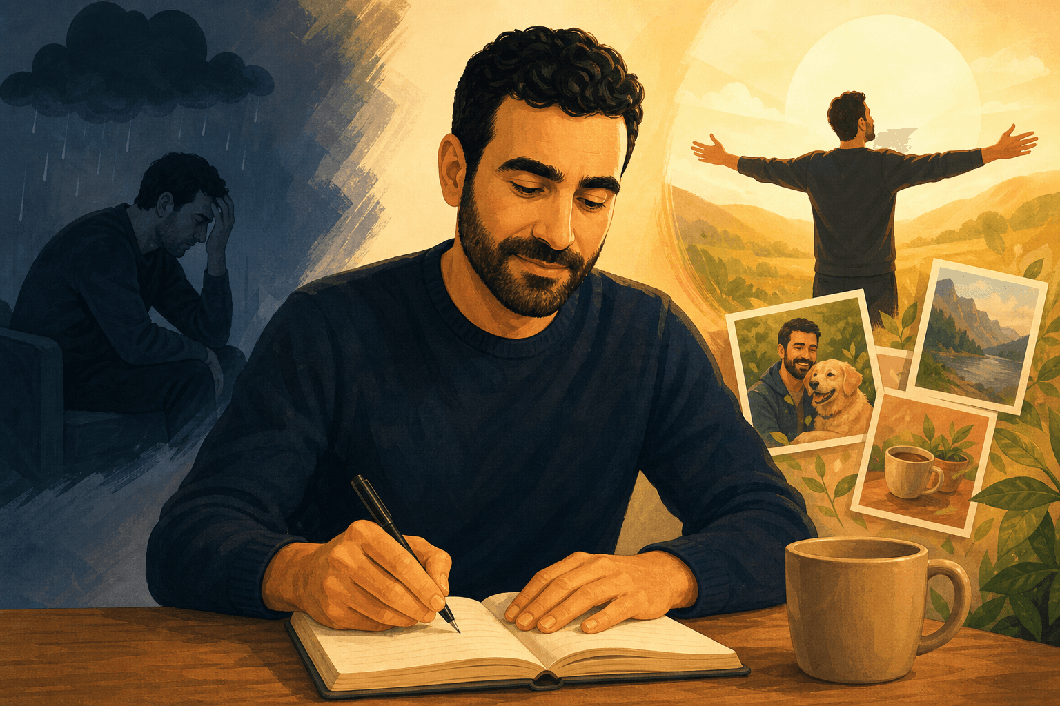 How a Gratitude Journal Helped Ted Lasso Star Fight Depression