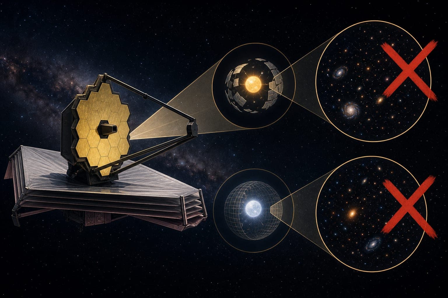JWST Rules Out Dyson Sphere Candidates in Landmark Search