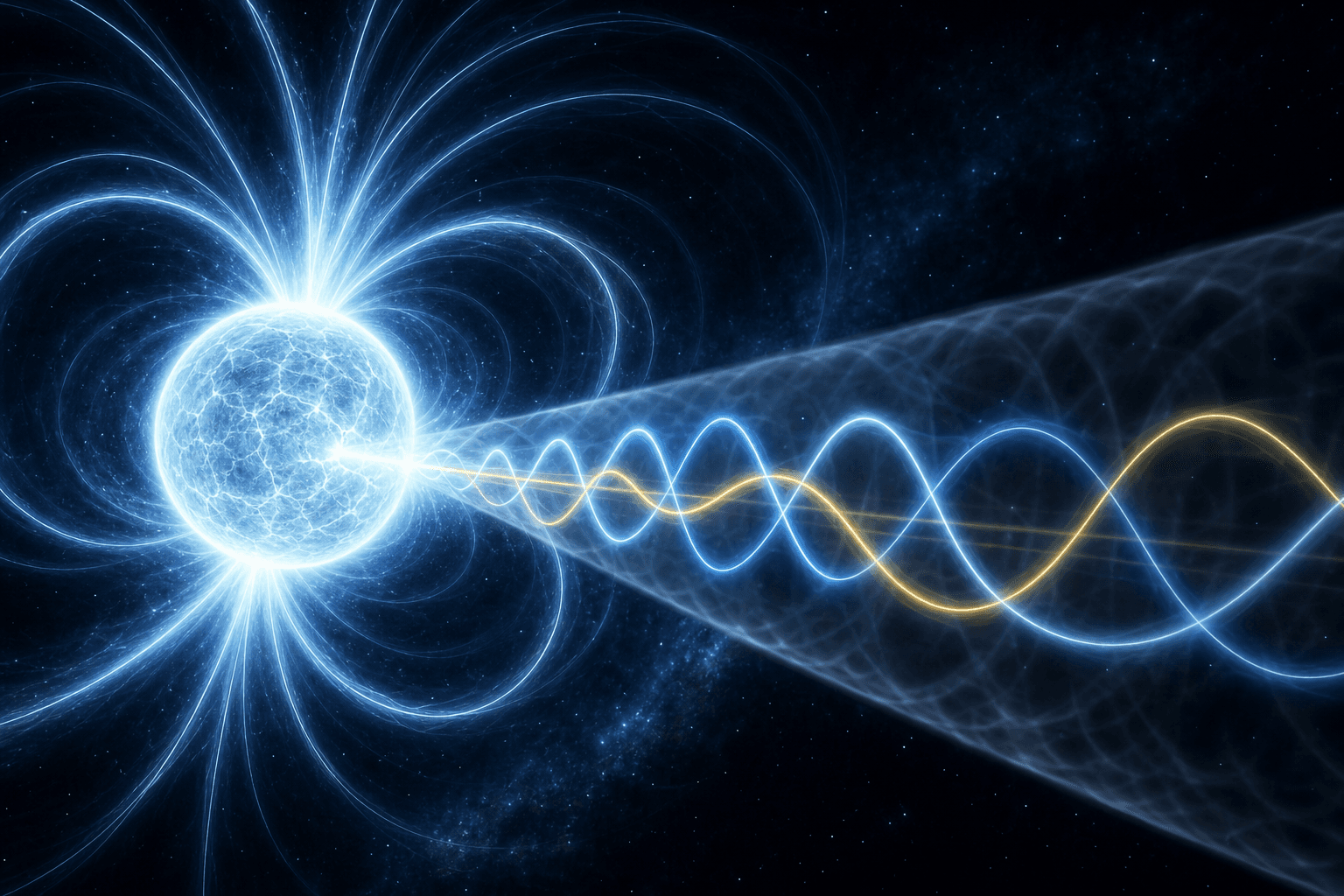 Magnetic Star Offers Strongest Evidence That Empty Space Is Not Truly Empty