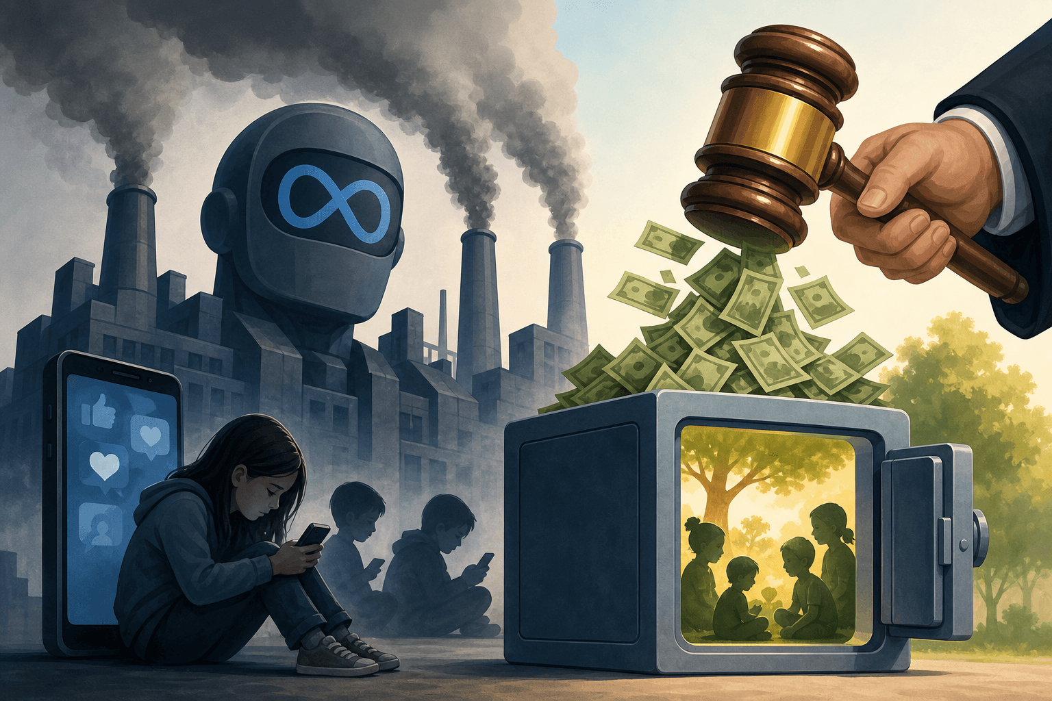 Meta Ordered to Pay $567 Million in Landmark Child Safety Ruling