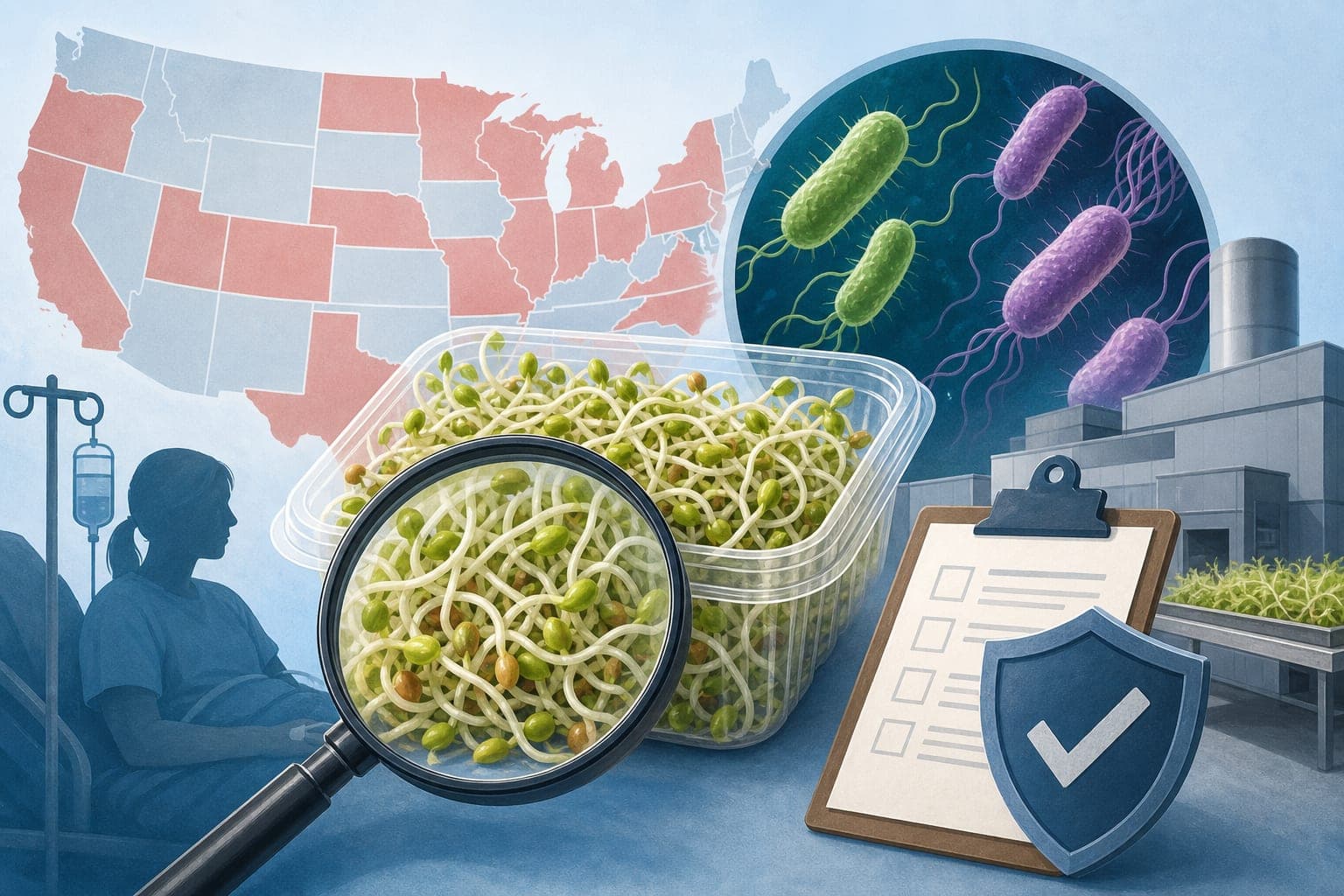 Multistate Sprout Outbreak Raises Persistent Food Safety Concerns