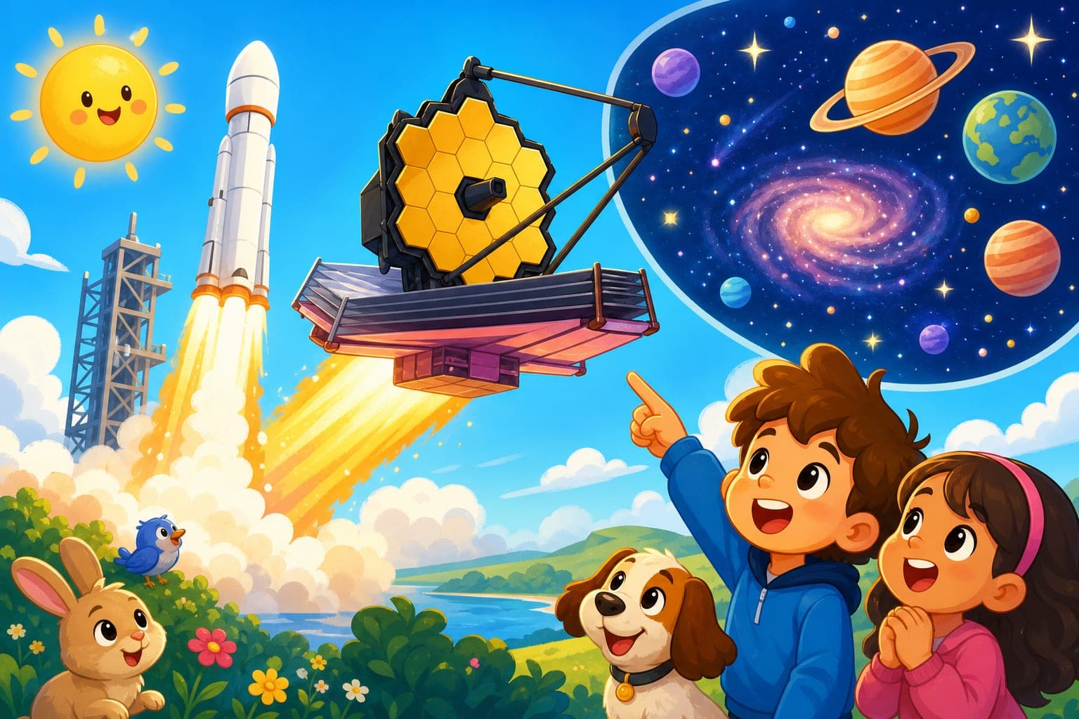 NASA Is Sending a Super Telescope Into Space!
