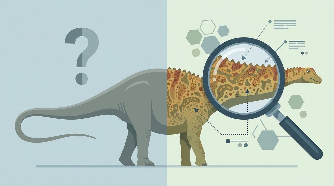 New Study Reveals Color Patterns of Dinosaur Skin